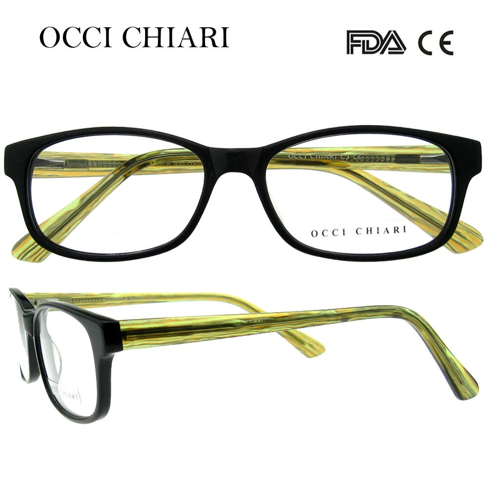OCCI CHIARI 2018 новые модные ацетатные очки с защитой от излучения оптические оправы