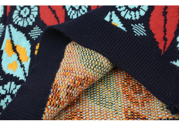 OMCHION Корейский Свитер оверсайз 2018 зимний Повседневный пуловер с