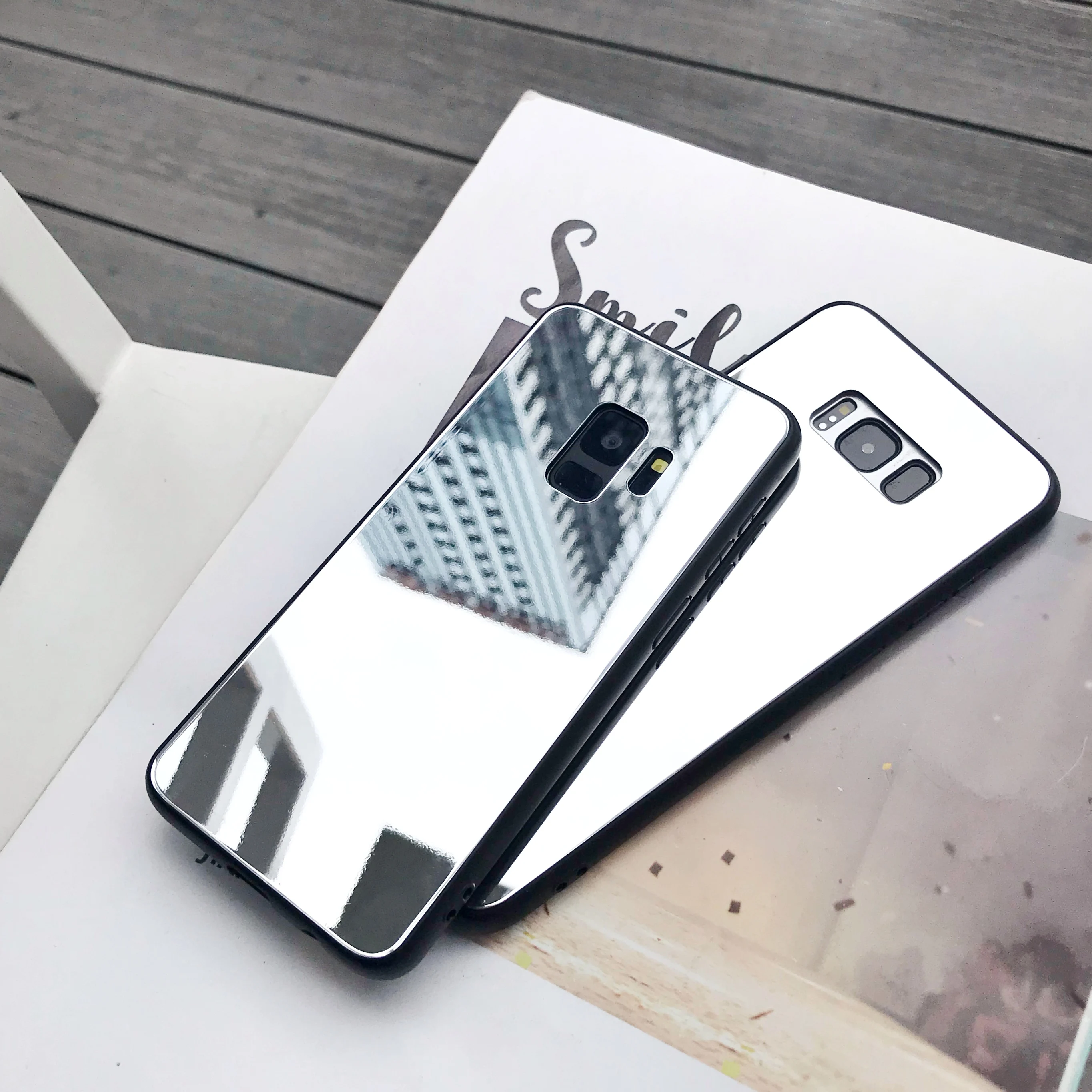 Mirror Phone Case For iPhone X XR XS Max 6 6S 7 8 Plus case with Makeup mirror |