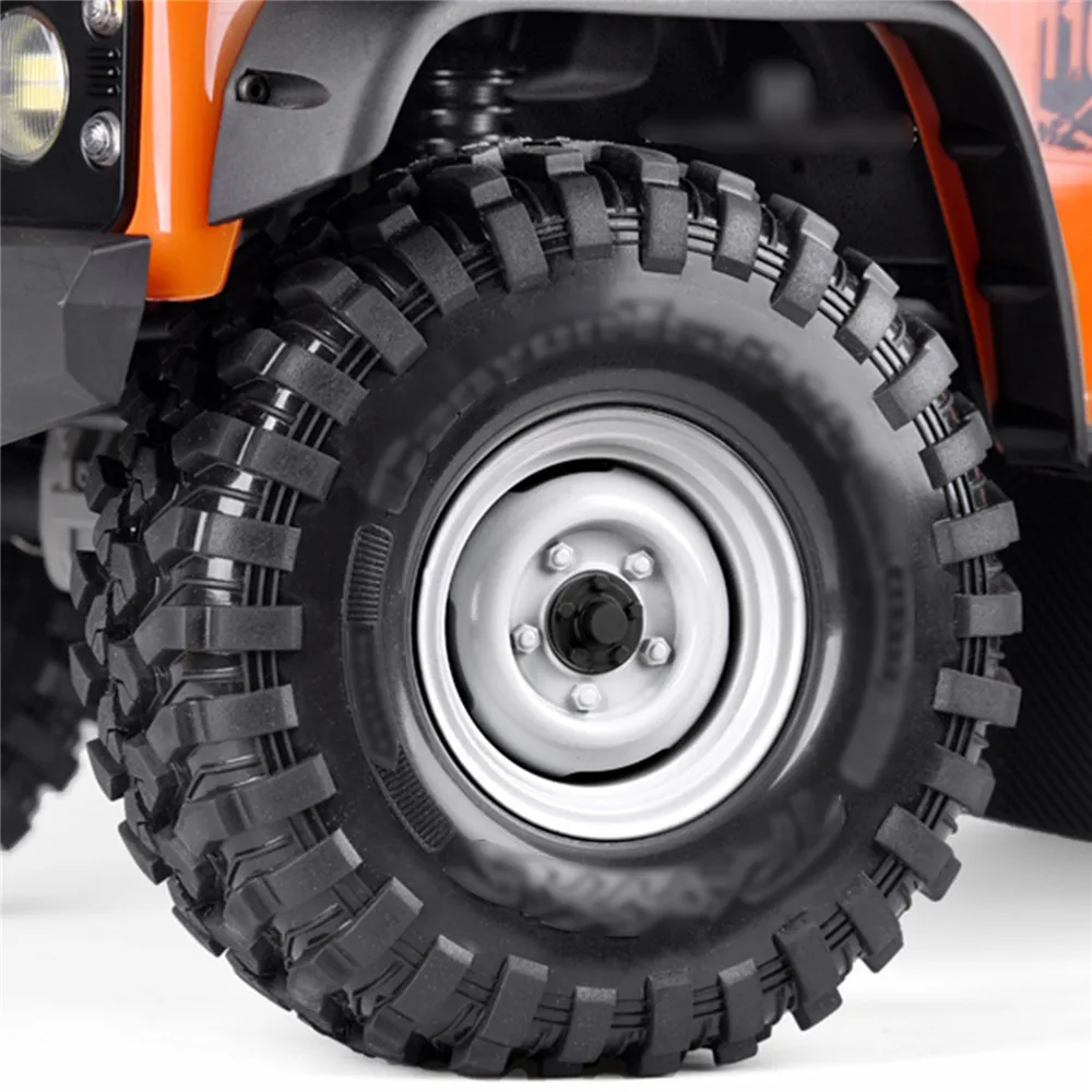 1 9 дюймов Beadlock колеса Ободы ступиц для 1:10 RC Crawler Traxxas TRX4 Defender Bronco Axial SCX10 CC01