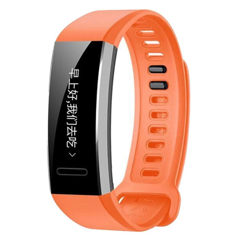 Силиконовый регулируемый браслет ремешок влагостойкий для часов huawei Band 2 Band2 Pro B19