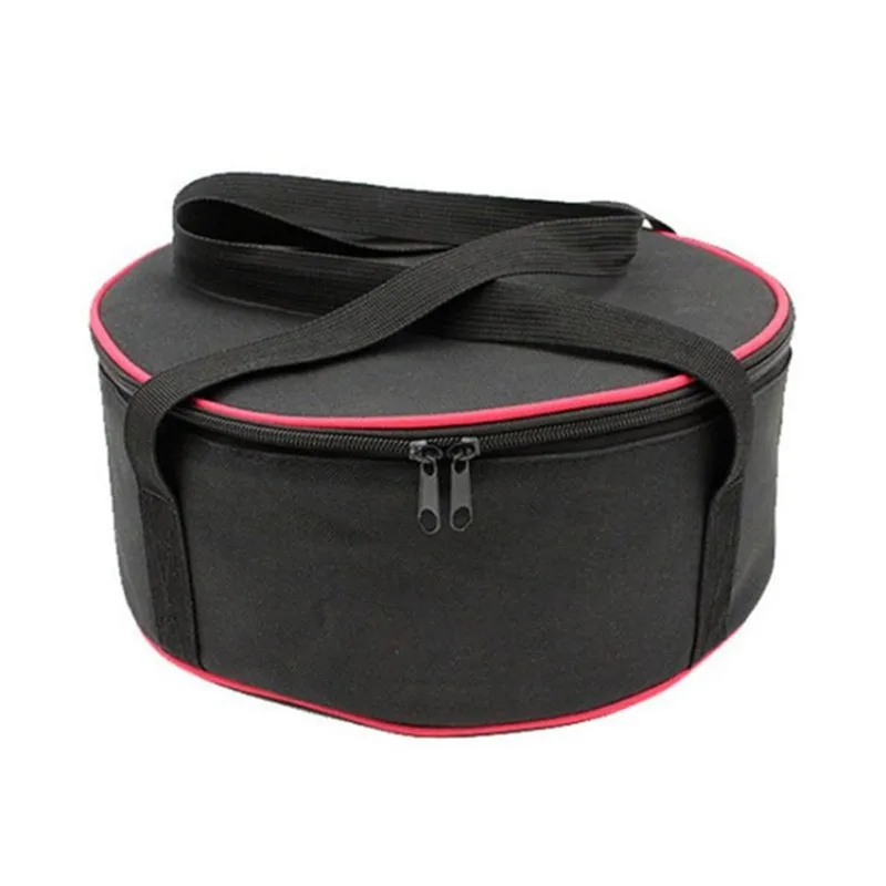 Large Outdoor Camping Bowl Pan Set Picnic Barbecue Kitchen Utensils Round Storage Pot Bag
