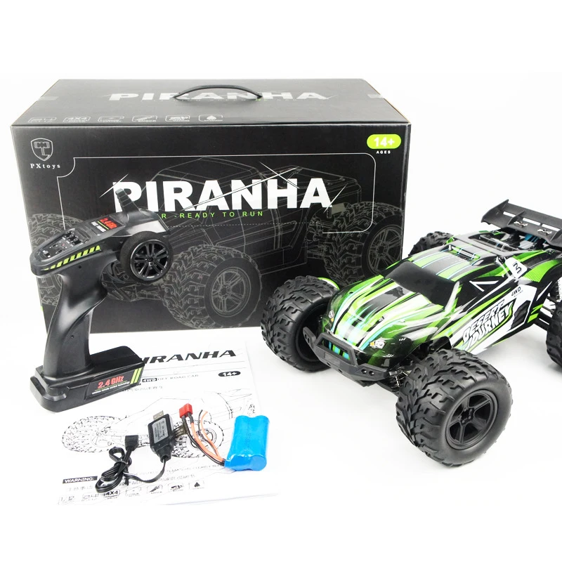Bigfoot Монстр дрейф автомобиль 2 4G RC 45 км/ч высокоскоростной 1:12 с дистанционным
