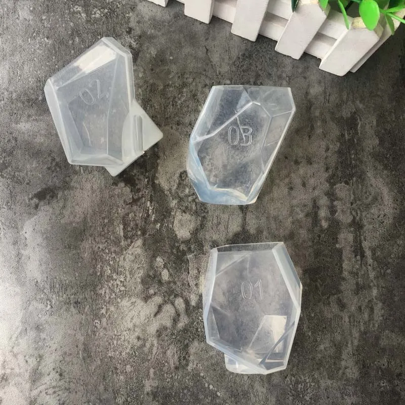 Прозрачная силиконовая форма сушеный цветок смолы декоративные ремесло DIY Каменная форма для резки shpe Тип эпоксидной смолы формы для ювелирных изделий
