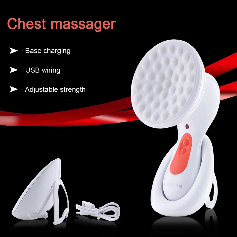 2020 практичный женский Электрический массажер груди усилитель Массажер уход за
