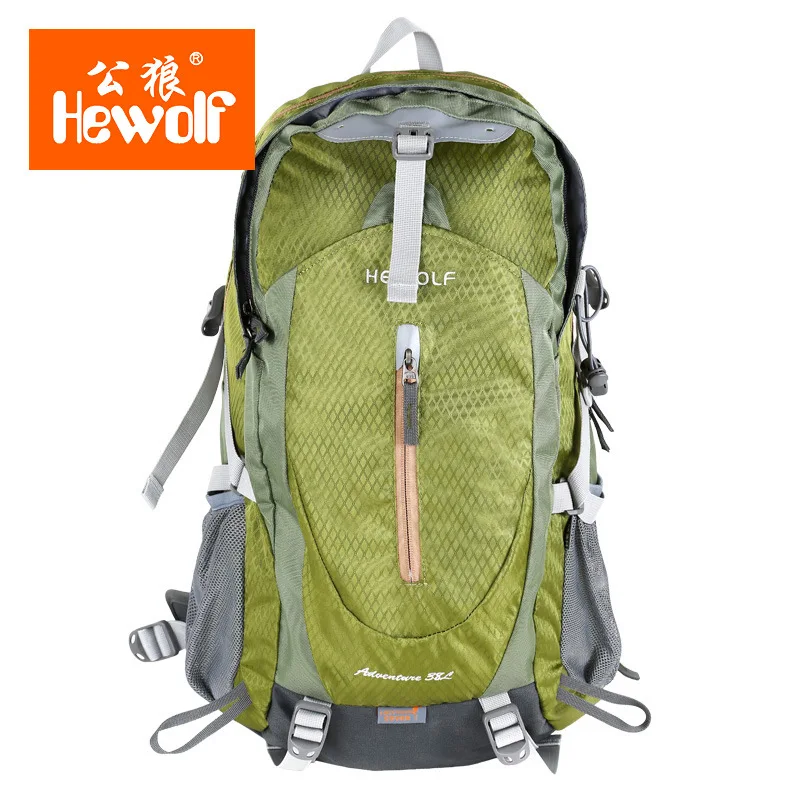 Hewolf 38L на открытом воздухе кемпинг водонепроницаемый рюкзак из нейлона большой