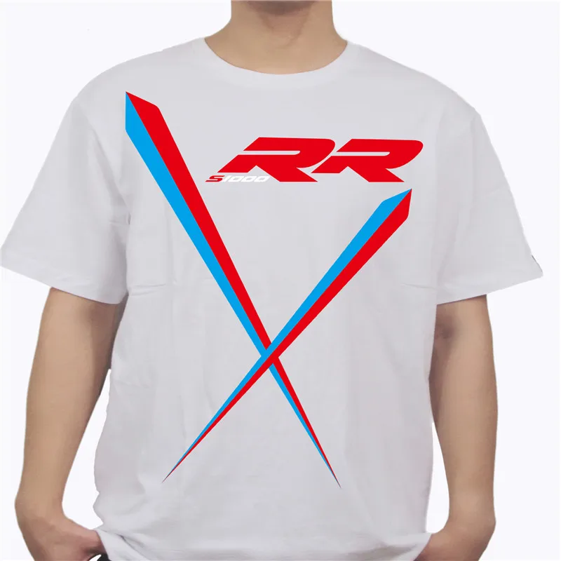 

2017 KODASKIN MOTO style 100% Cotton Summer New Fashion Casual Printed MenT shirt FOR BMW S1000RR