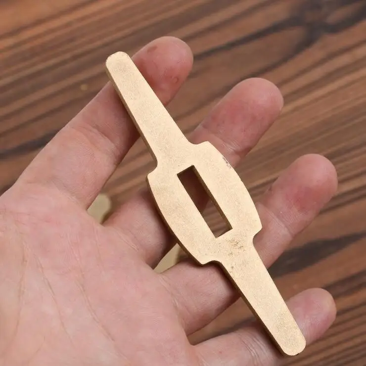 Рукоять DIY ручка ножа латунная Защита 2 размера дизайн большой охранник-1 шт. |
