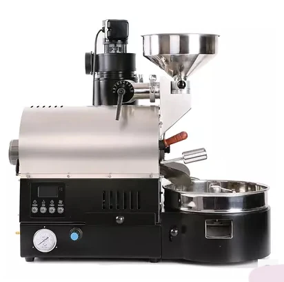 Машина для обжарки кофе, HB-M6-G, 600 г, газовая интеграционная схема, оптимизация структуры, мелкомасштабная жаровня для кофейных зерен