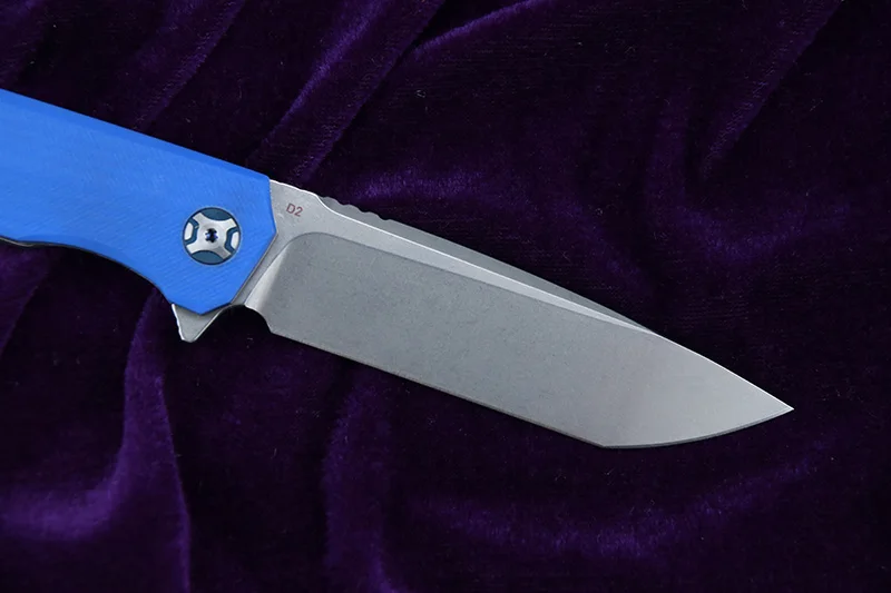 CH CH3507G10 Флиппер складной нож D2 лезвие шарикоподшипник G10+ стальная ручка Открытый Кемпинг нож фрукты EDC инструмент