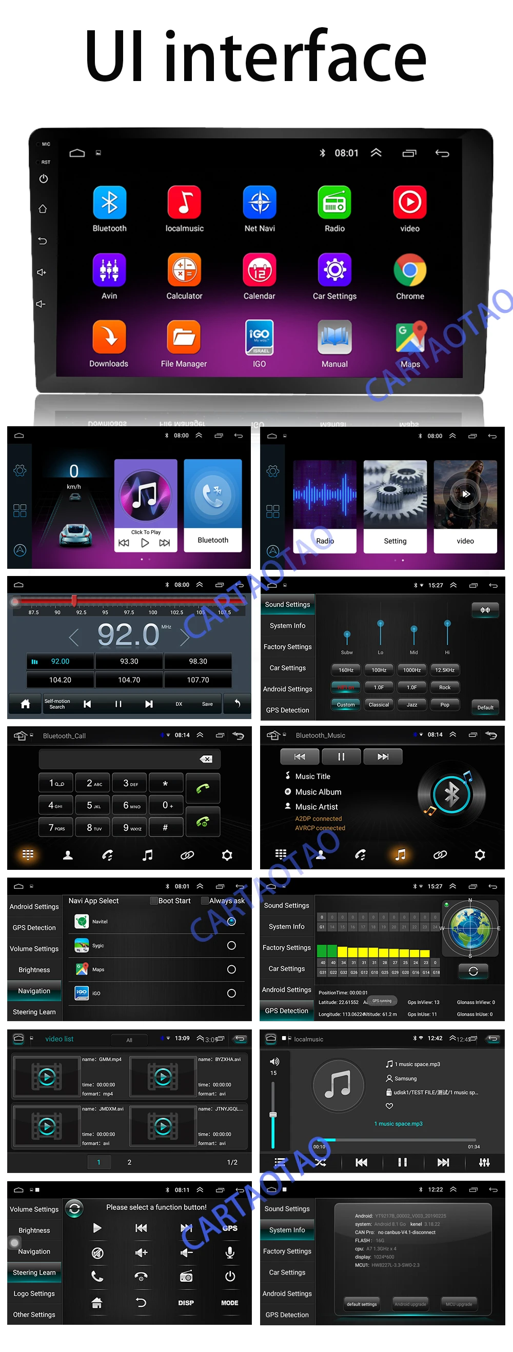 2.5D 2din Android Автомобильный радиоприемник Мультимедийный плеер для Mitsubishi Outlander / Peugeot4007 2006-2009 2010 2011 2012 Navitel GPS WI-FI