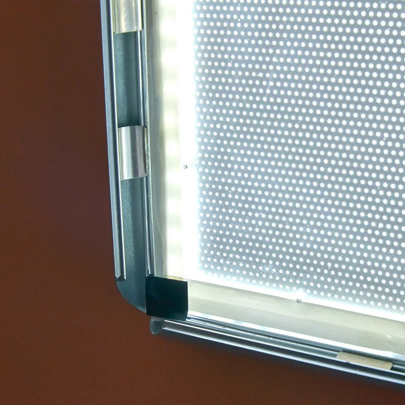 Оптовая продажа светодиодные алюминиевые фоторамки высокой яркости тонкий