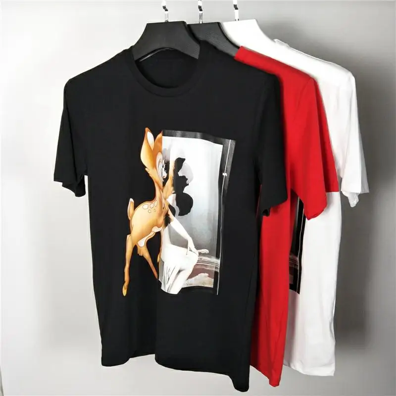 2019 новые весенние модные футболки arrival олененок Бэмби футболка с принтом для