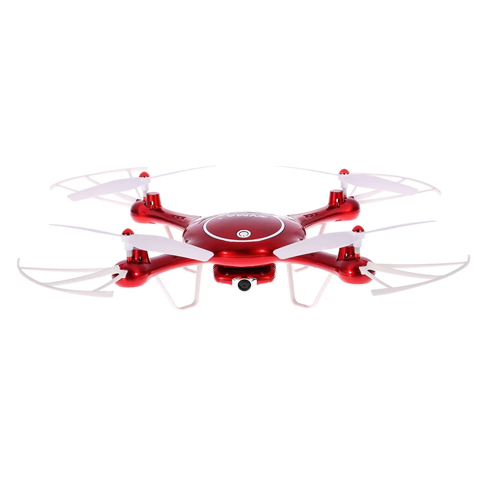 

Syma X5UW Drone with WiFi Camera HD 720P Real-time Transmission FPV Quadcopter 2.4G 4CH RC Helicopter Dron Quadrocopter-Red