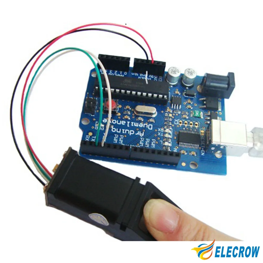 Электронный датчик отпечатков пальцев для Arduino последовательный выход разработка специального модуля идентификации DIY Kit