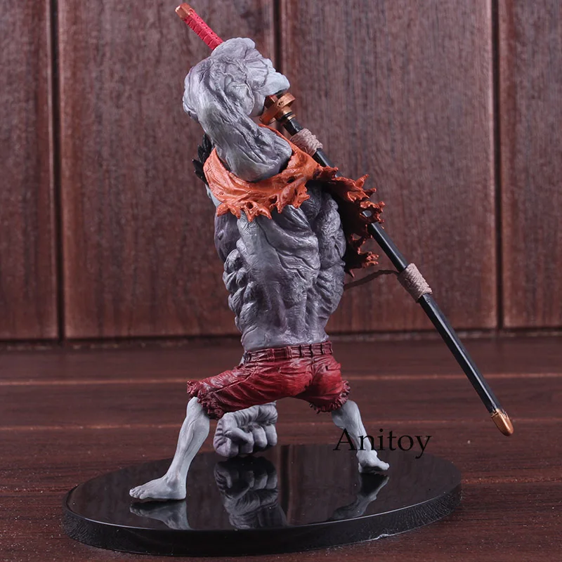 Одна деталь аниме скульптуры большой объем. 3 Banpresto фигура Колизей кошмар Луффи фигурка ПВХ Коллекционные Фигурки Модель игрушки