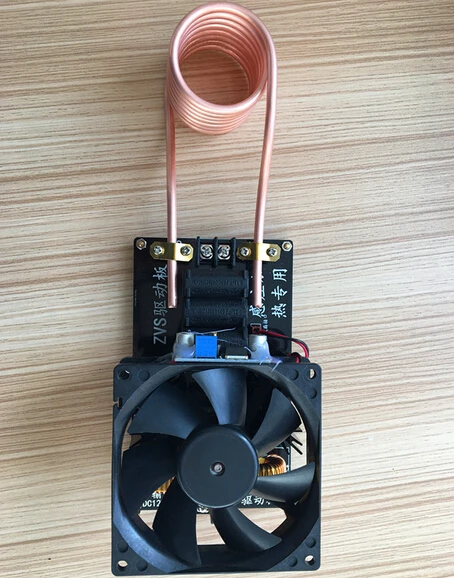 1000W 20A ZVS индукционного нагрева кузнечной печи Вентилятор охлаждения PCB Медь