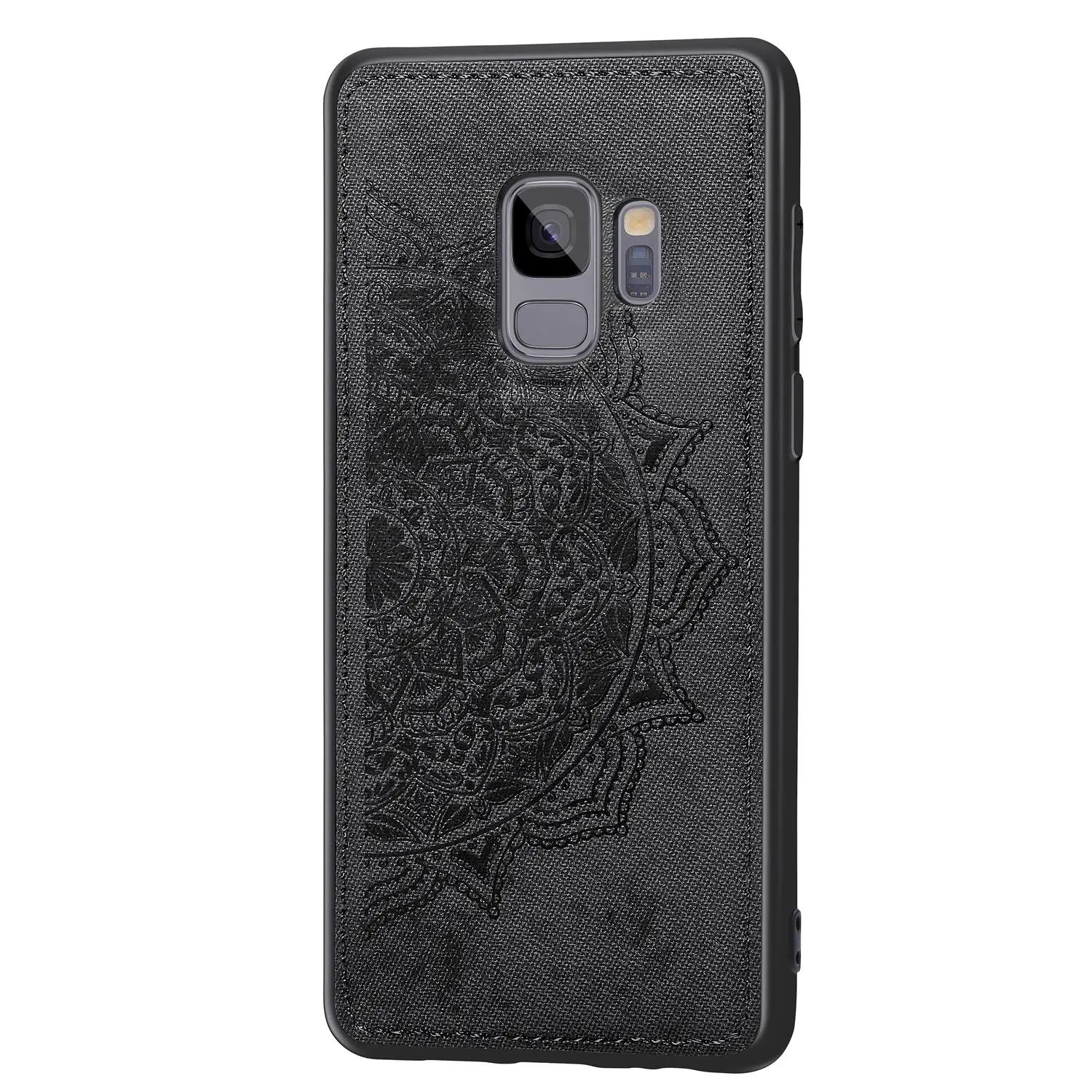 Новый тканевый чехол из ТПУ для Samsung Galaxy S9 магнитный с ремешком чехлы Funda |