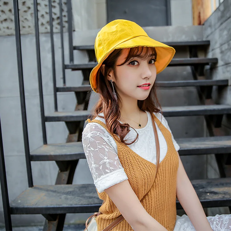 HT1588 2018 новые модные мужские и женские шляпы для лета Упакованные однотонные