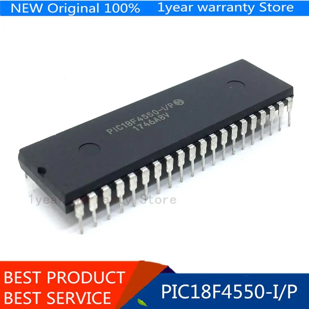 Новые оригинальные 10 шт./лот фотообои/P PIC18F4550 DIP 40 фотографические