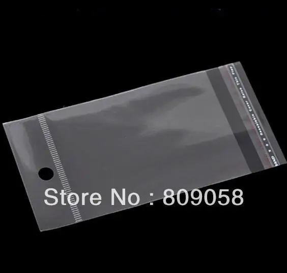 

Wholesale 600pcs Clear Earrings Packing Clear Self-Adhesive Resealable Plastic OPP Display Packaging Bags 11.5x5cm Free Shipping