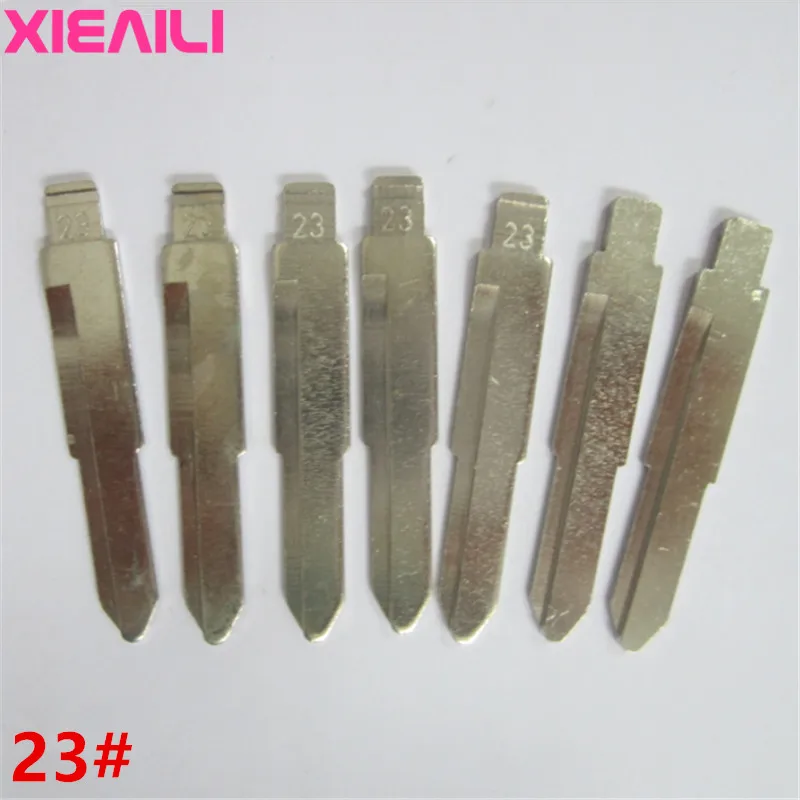 XIEAILI 20 шт. 23 # чистый пульт дистанционного управления неразрезанный ключ для Suzuki