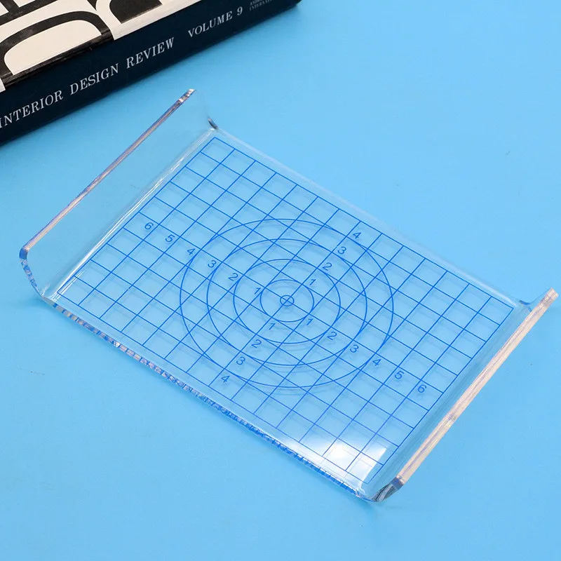 1 шт. акриловая прозрачная глина для штампов сверхсветильник кой глины пластина