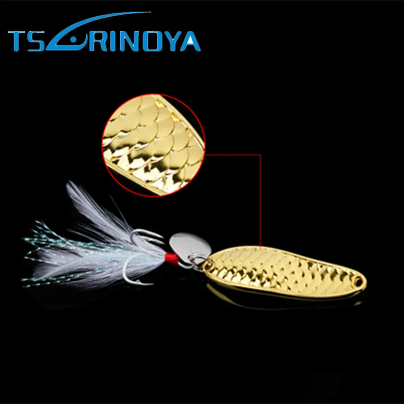 TSURINOYA блесны приманки 10 г 15 20 Iscas artiificious металлический жесткая приманка цвет
