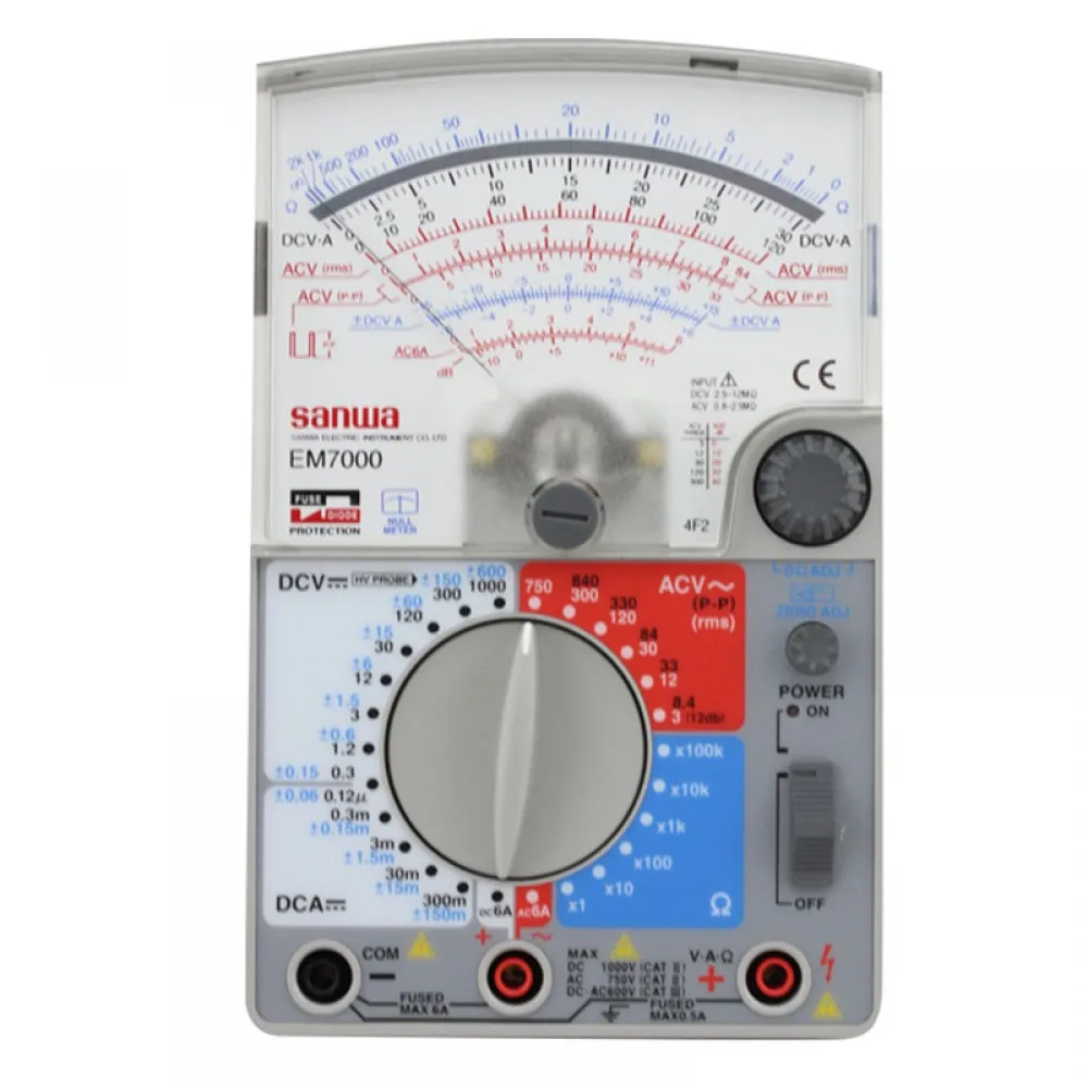 Аналоговый мультитестер SANWA EM7000/полевой тестер|multitester|testermultiteste sanwa |