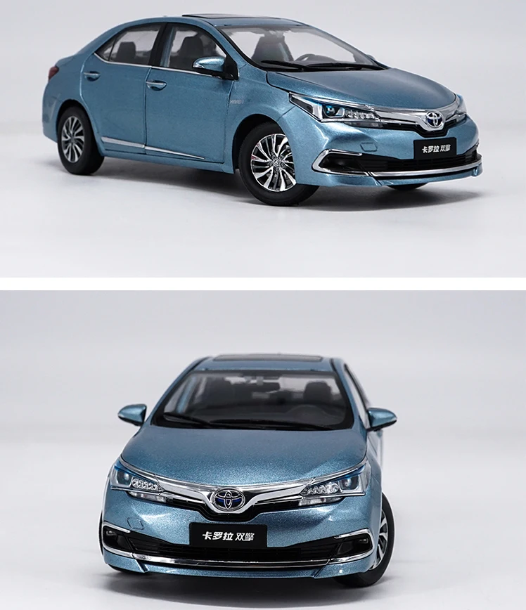 1:18 Toyota Corolla Hybrid Premium литая под давлением Модель автомобиля игрушки для детей рождественские подарки коллекция оригинальная коробка