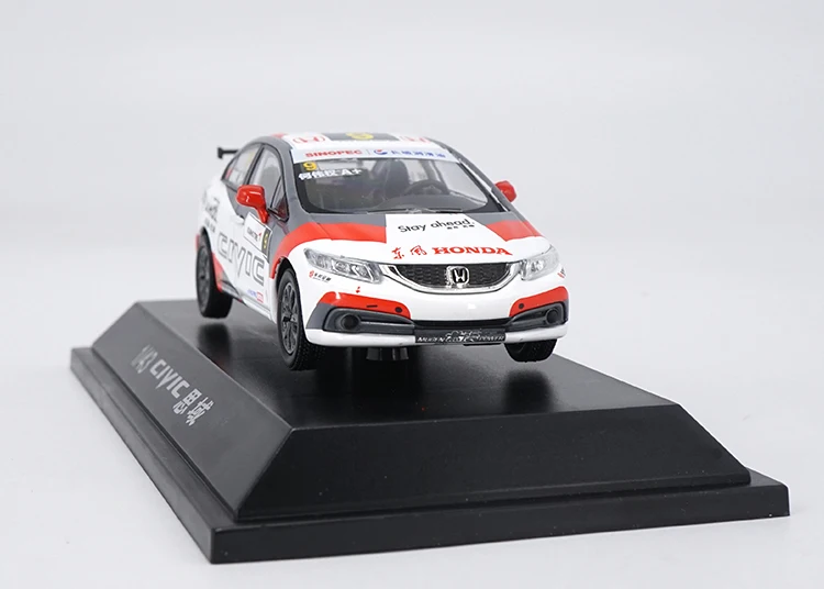 Оригинальная коробка 1:43 Масштаб Honda Civic сплав гоночный автомобиль модель металлические литья модель игрушечный автомобиль для детей игрушки подарки