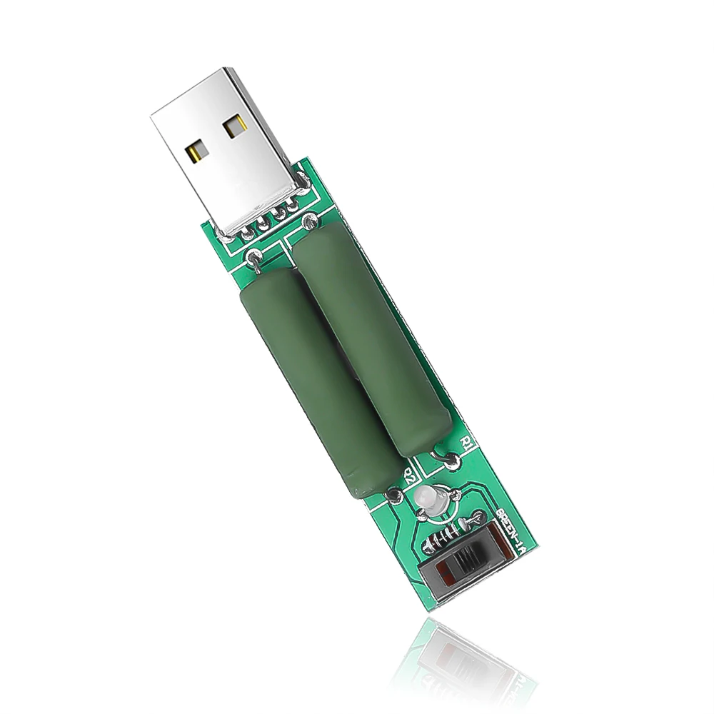 Kebidumei Мини Портативный USB разрядный интерфейс нагрузки резистор новейший переключатель 2A 1A с высоким качеством для оптовой продажи
