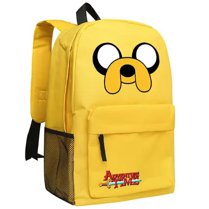 Рюкзак Adventure Time для девочек и мальчиков, школьные сумки, БМО Финн и Джейк, сумка для книг для подростков, школьные сумки - Цвет: 1