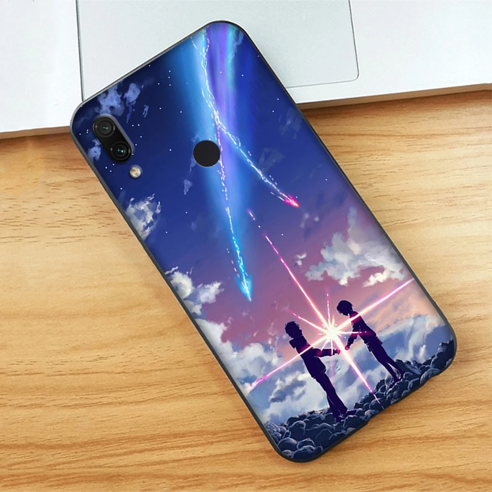 13 Аниме ваш Kimi no Na wa мягкий чехол для Xiaomi Redmi Note 7 4 4X6 Pro 5 Plus 5A 6A Go S2 - Цвет: 13