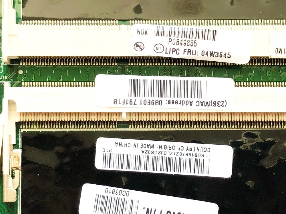 Оригинал для ноутбука lenovo X131E материнская плата I3 2367M DA0LI2MB8F0 FRU 04W3645 протестирована