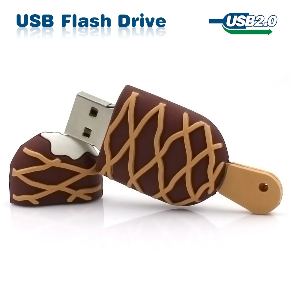 Usb флеш накопитель в виде мороженого 32/64/16/8 ГБ|64gb memory stick|pen drive ice creamu disk |