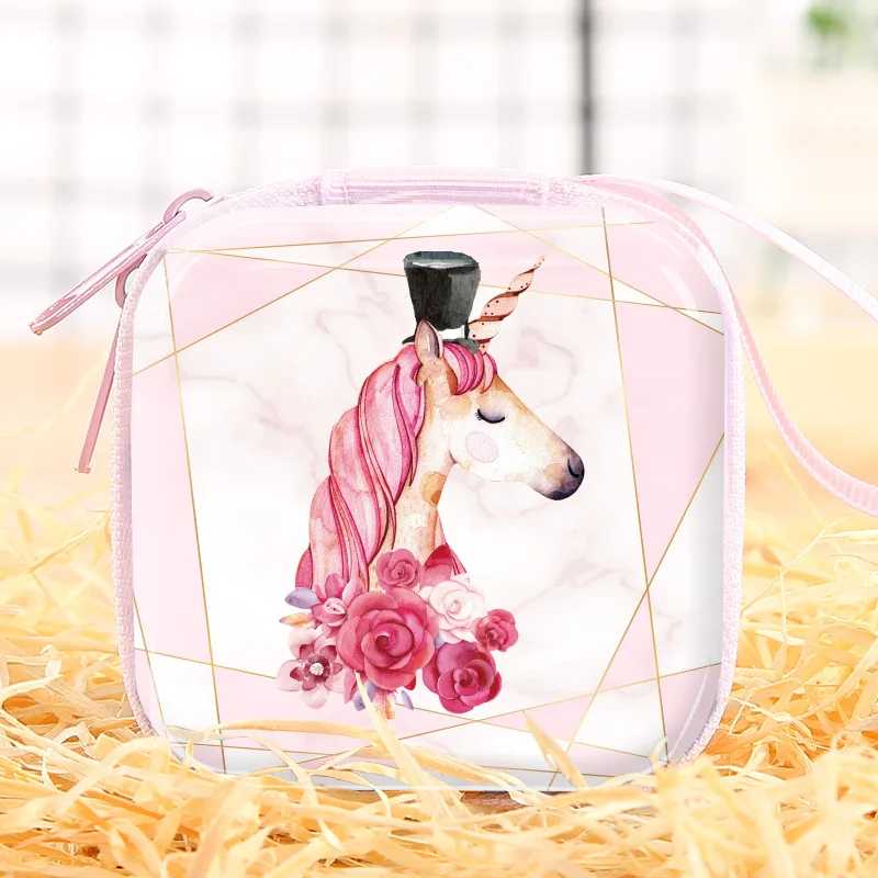 Christmas Cartoon Animal Unicorn Flamingo Coin Purse Birthday Gifts Party Baby Shower Boy/Girl Gift Accessories Favors Supplies | Дом и сад