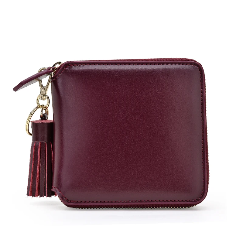 Модный женский кошелек из натуральной кожи с кисточками роскошные дизайнерские