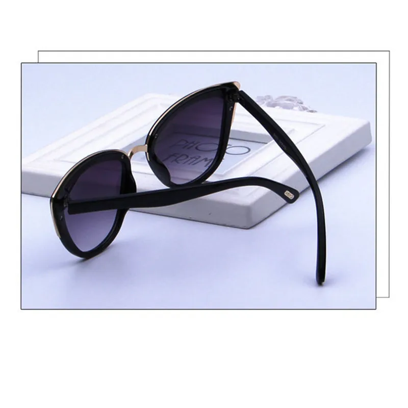 Занавес Горячая oculos de sol Cateye Солнцезащитные очки женские винтажные с