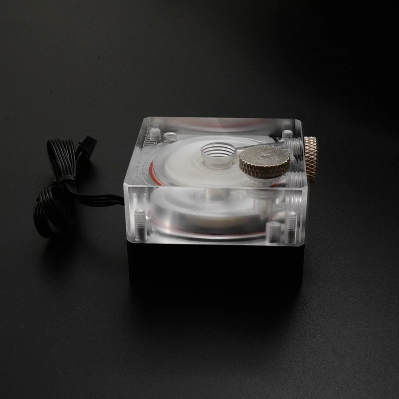 KOOLASON DC12V DDC P60 P67A компьютер водяного охлаждения кулер радиатор mute циркуляционный водяной насос G1/4 резьба тихий шум 500л/ч