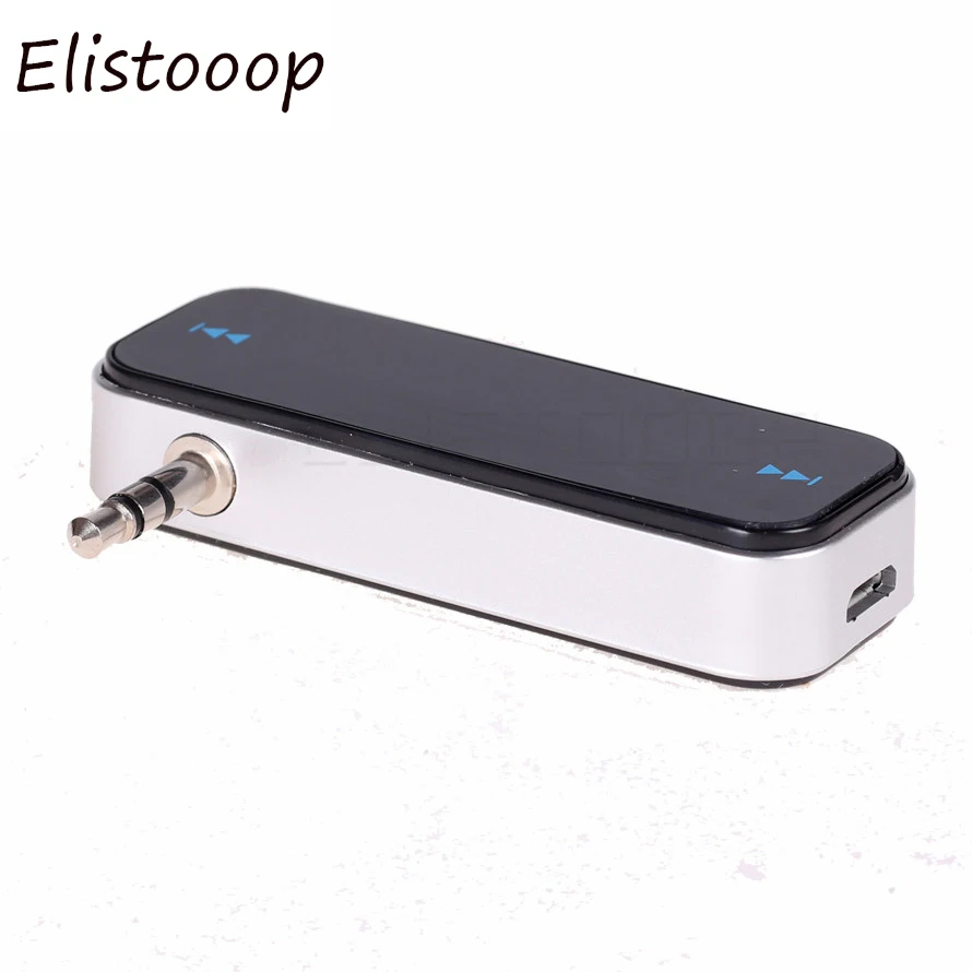 Elistoooop 3,5 мм разъем беспроводной мини-адаптер Handsfree автомобильный комплект музыкальное радио MP3 fm-передатчик для iPhone для huawei для samsung