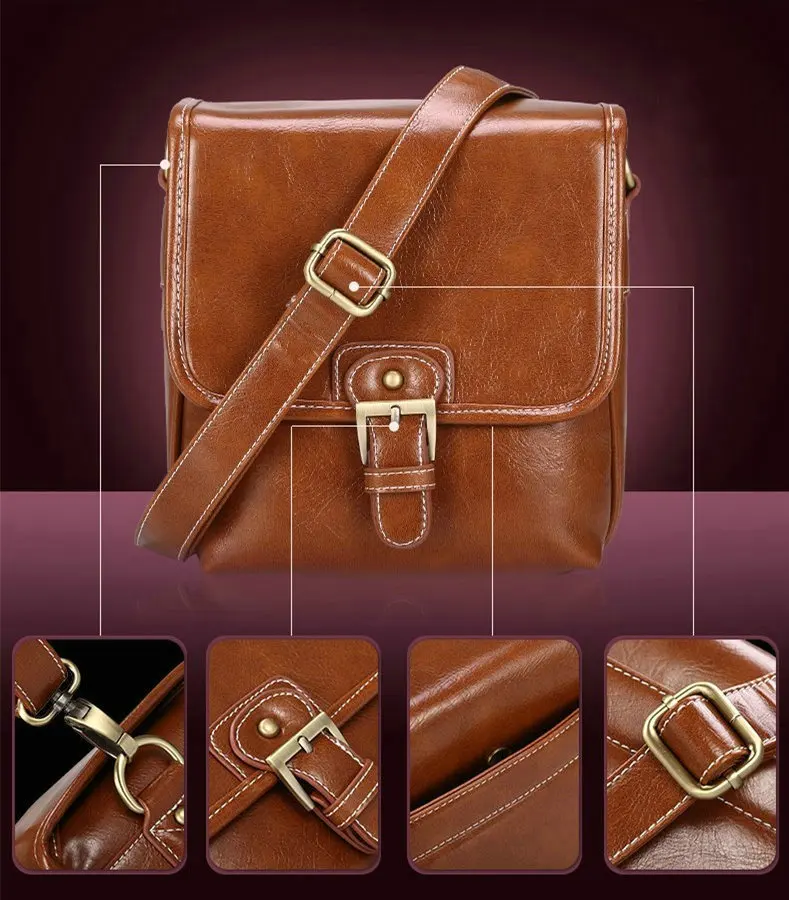 NEW Small PU Leather Camera Bag Case SLR DSLR Shoulder Messenger Insert For NIKON CANON SONY FUJI PENTAX LEICA 113 | Электроника