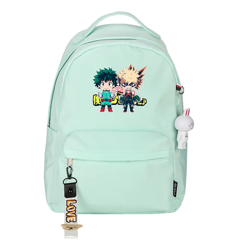 11 My Hero Academy Midoriya izku Косплей Женский Рюкзак kawaii школьные сумки водонепроницаемый рюкзак для путешествий аниме рюкзак для ноутбука Rugzak - Цвет: 11