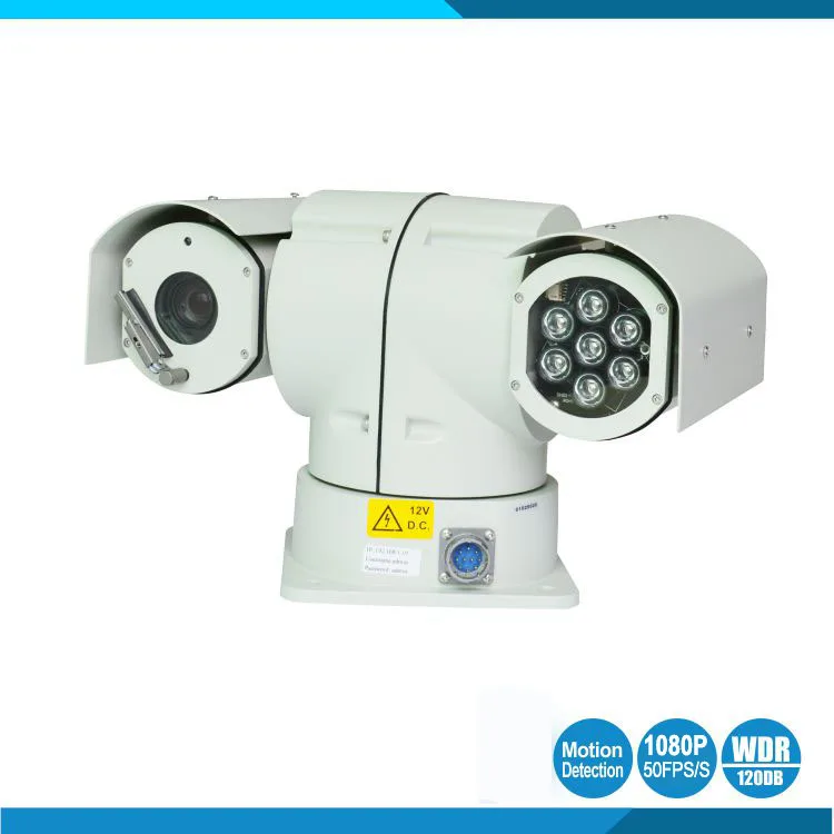 Автомобильная PTZ-камера 1080P36X зум 60fps IP Hi 3516A WDR 120 дБ H.265 PTZ камера автофокус ночная