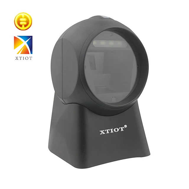 XT7301 adjustable scan head multi-Interface desktop handsfree wireless barcode scanner 2D code bar qr reader | Компьютеры и офис