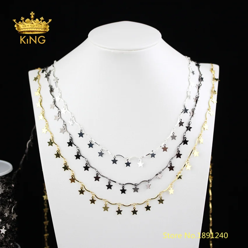 Новые четки цепи Изящные Ювелирные изделия 5 метров целебные звезды Амулеты