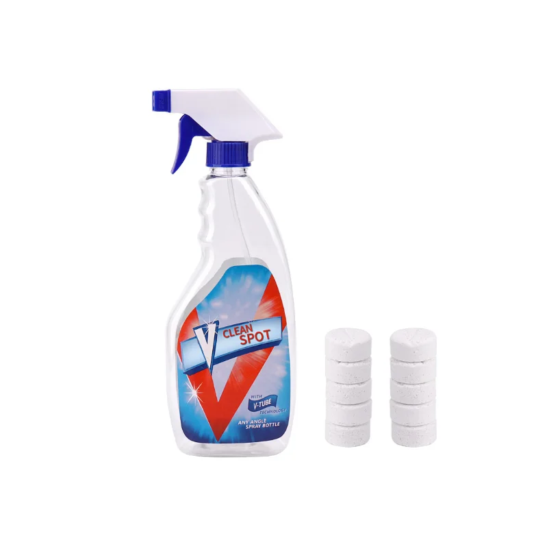 bottle with 15pcs Дропшиппинг уход за лицом Многофункциональный Effervescent спрей-очиститель набор без бутылки домашняя очистка Effervescent спрей-очиститель - Тип аромата: bottle with 15pcs