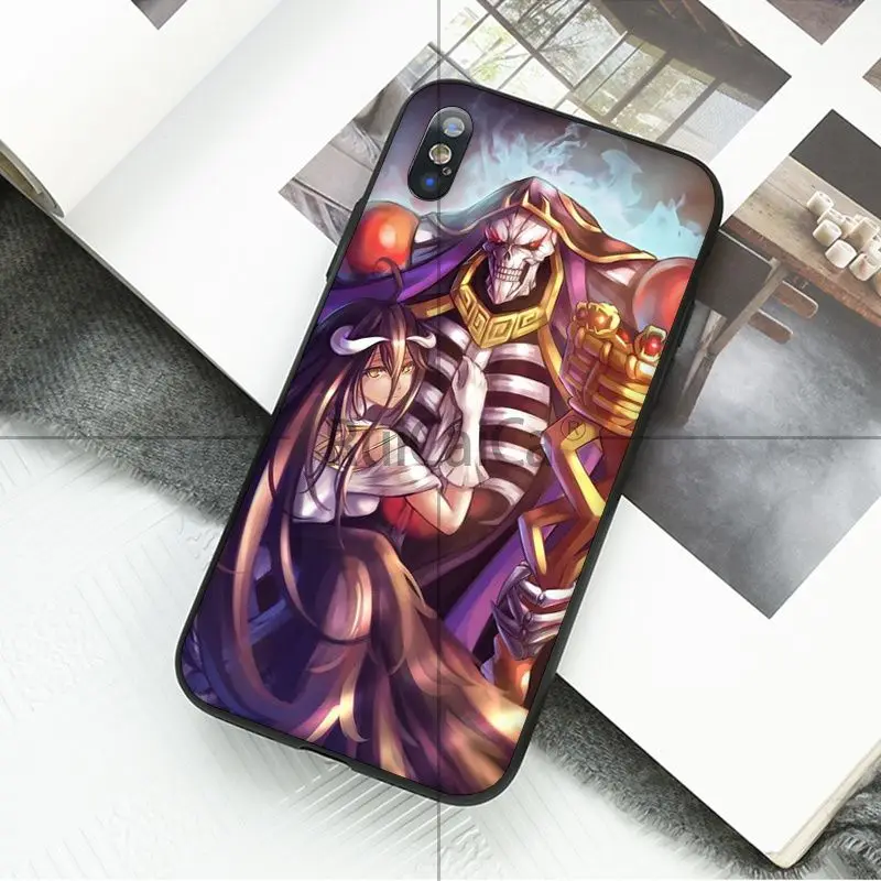 Ruicaica персонаж аниме Overlord DIY Окрашенные аксессуары для телефонов Чехол Apple iPhone 8 7 6