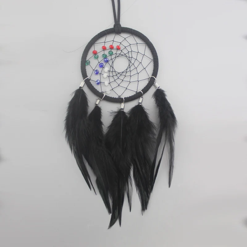 Nordic small dream catcher car dream catcher handmade dreamcatcher white moon dreamcatcher gift for girls for kids for women