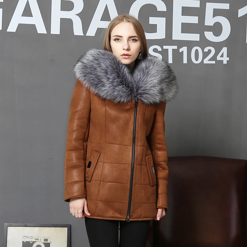 Прямые поставки с фабрики Зимняя мода морозостойкие искусственной овчины